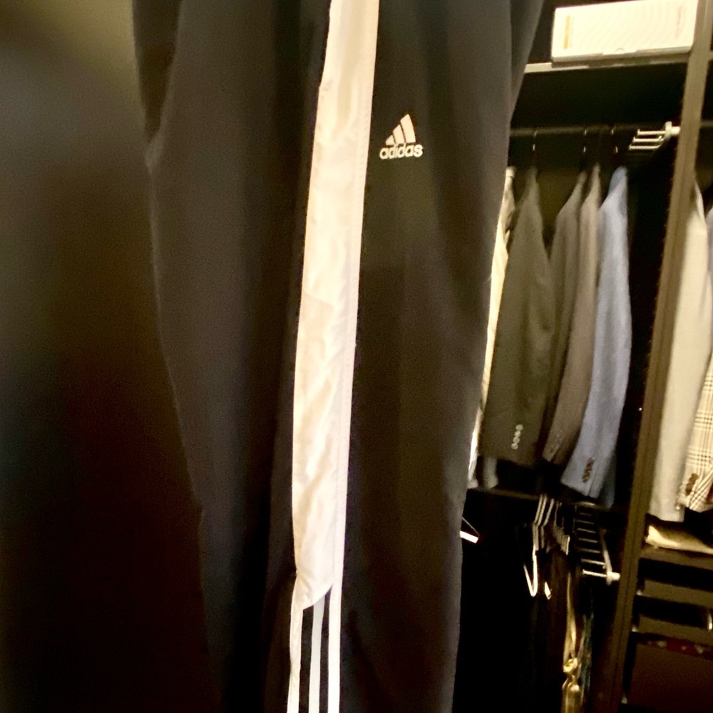 Adidas warm up pants. Great condition.